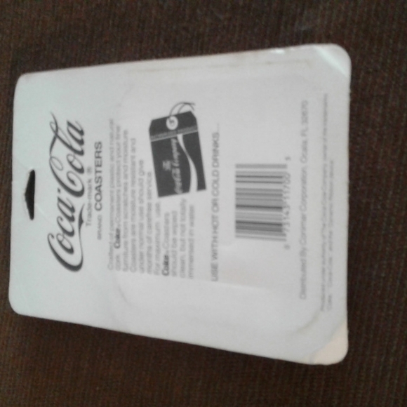 🌟 3 for $20 🌟 Coca Cola Coasters set of 6. Cork - Picture 3 of 5